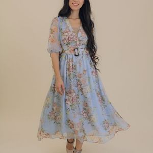 NWT Winnie Dress in Soft Blue